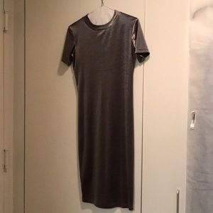 Velvet Metallic Dress